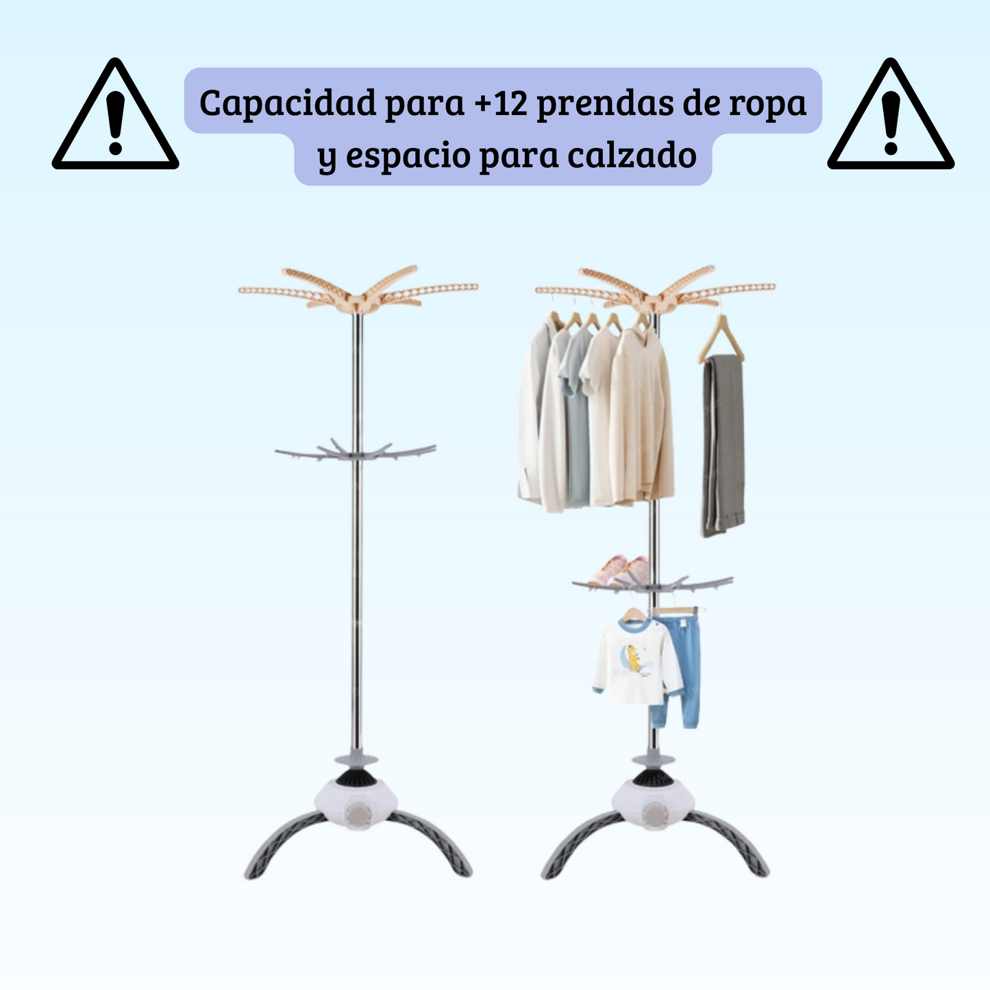 Secador de ropa plegable