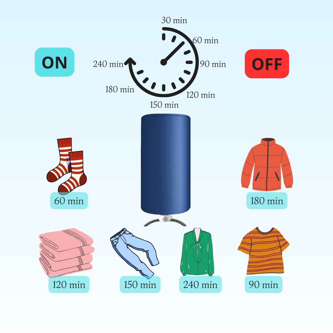 Secador de ropa plegable