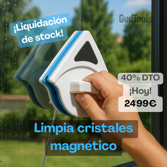 Limpia Cristales Magnético
